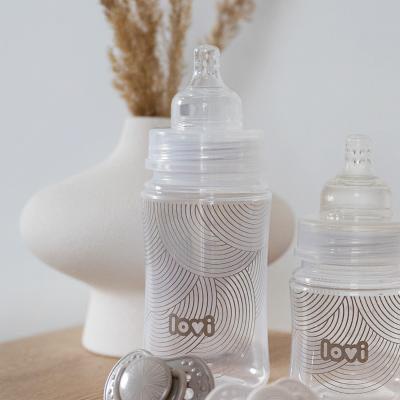 LOVI Harmony Trends Bottle 0m+ Otroška steklenička za otroke 120 ml