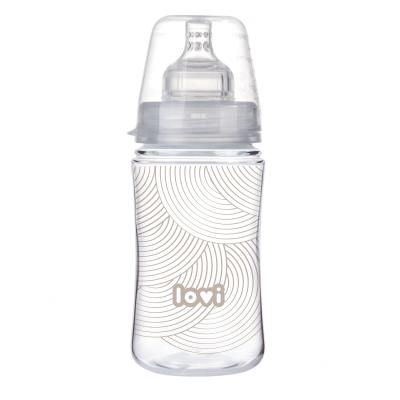 LOVI Trends Trends Bottle 3m+ Otroška steklenička za otroke 250 ml