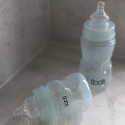 LOVI Trends Bottle 3m+ Green Otroška steklenička za otroke 250 ml