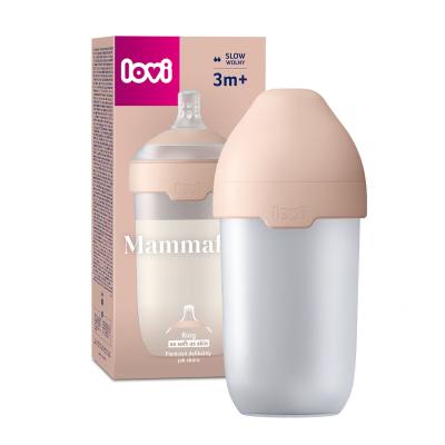 LOVI Mammafeel Bottle 3m+ Otroška steklenička za otroke 250 ml