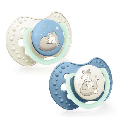 LOVI Night &amp; Day Dynamic Soother Boy 18m+ Duda za otroke 2 kos