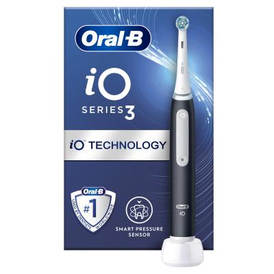 Oral-B iO Series 3 Black Oscilacijska zobna ščetka 1 kos