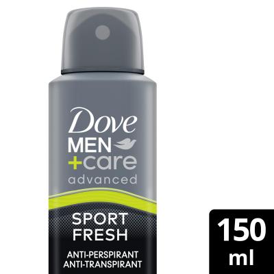 Dove Men + Care Advanced Sport Fresh 72h Antiperspirant za moške 150 ml