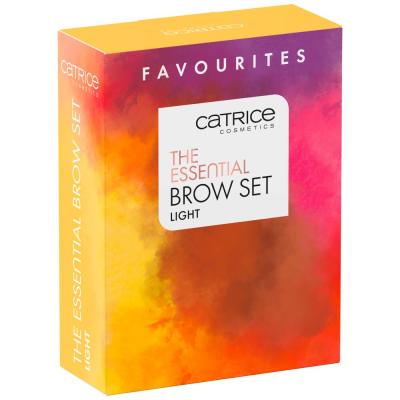 Catrice The Essential Brow Set Darilni set svinčnik za obrvi Eye Brow Stylist 1,6 g 020 Date With Ash-Ton + senčilo za obrvi Brow Powder Waterproof 4 g 010 Ash Blond + gel za obrvi Super Glue Brow Styling Gel 4 ml 010 Ultra Hold