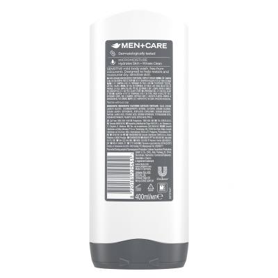 Dove Men + Care Sensitive Gel za prhanje za moške 400 ml