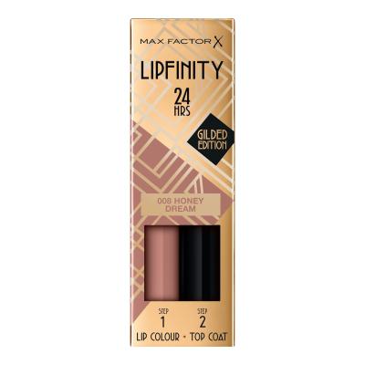 Max Factor Lipfinity 24HRS Lip Colour Šminka za ženske 4,2 g Odtenek 008 Honey Dream