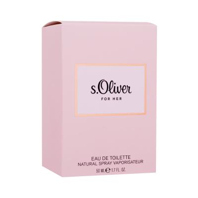 s.Oliver For Her Toaletna voda za ženske 50 ml poškodovana škatla