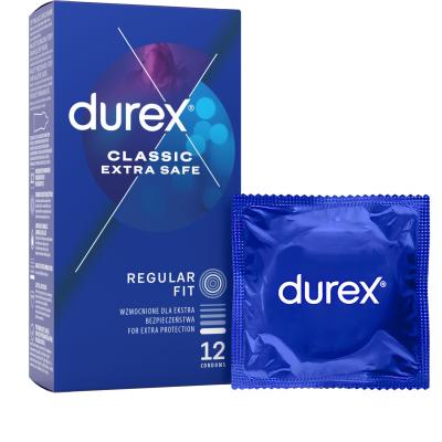 Durex Classic Extra Safe Kondomi za moške Set