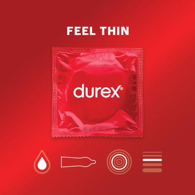 Durex Feel Thin Classic Kondomi za moške Set
