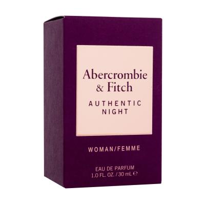 Abercrombie &amp; Fitch Authentic Night Parfumska voda za ženske 30 ml