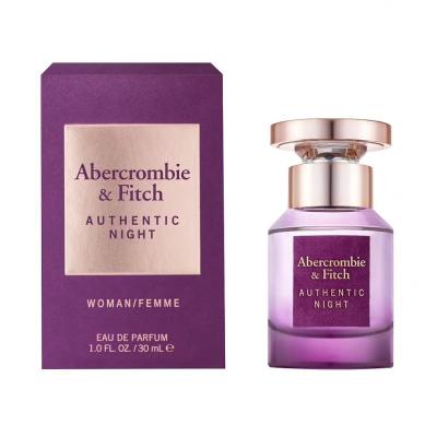 Abercrombie &amp; Fitch Authentic Night Parfumska voda za ženske 30 ml