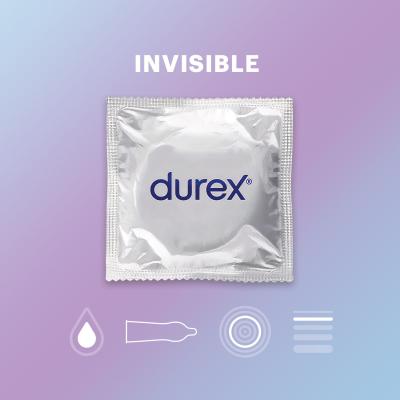 Durex Invisible Kondomi za moške Set