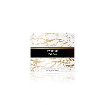 Iceberg Twice Gold Darilni set toaletna voda 125 ml + gel za prhanje 100 ml