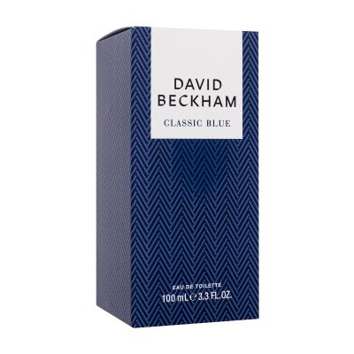 David Beckham Classic Blue Toaletna voda za moške 100 ml poškodovana škatla