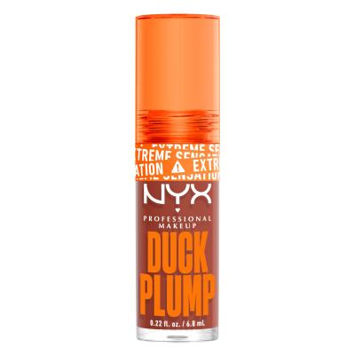 NYX Professional Makeup Duck Plump Glos za ustnice za ženske 6,8 ml Odtenek 05 Brown Applause