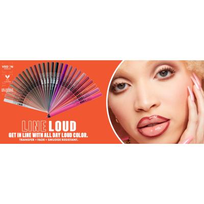 NYX Professional Makeup Line Loud Črtalo za ustnice za ženske 1,2 g Odtenek 35 No Wine Ing