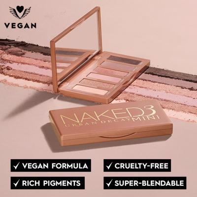 Urban Decay Naked3 Mini Eyeshadow Palette Senčilo za oči za ženske 6 g