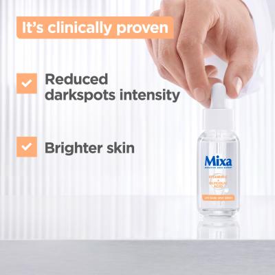 Mixa Vitamin C + Glycolic Acid Anti-Dark Spot Serum Serum za obraz za ženske 30 ml