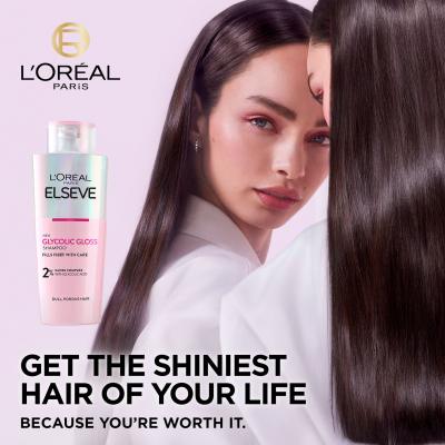 L&#039;Oréal Paris Elseve Glycolic Gloss Shampoo Šampon za ženske 200 ml