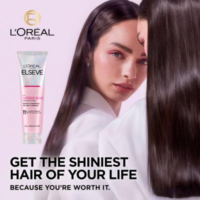 L&#039;Oréal Paris Elseve Glycolic Gloss Conditioner Balzam za lase za ženske 150 ml