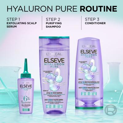 L&#039;Oréal Paris Elseve Hyaluron Pure Šampon za ženske 250 ml