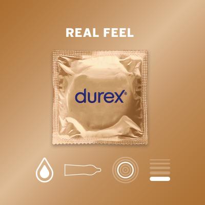 Durex Real Feel Kondomi za moške Set