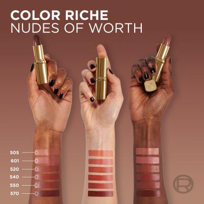 L&#039;Oréal Paris Color Riche Free the Nudes Šminka za ženske 4,7 g Odtenek 540 Nu Unstoppable