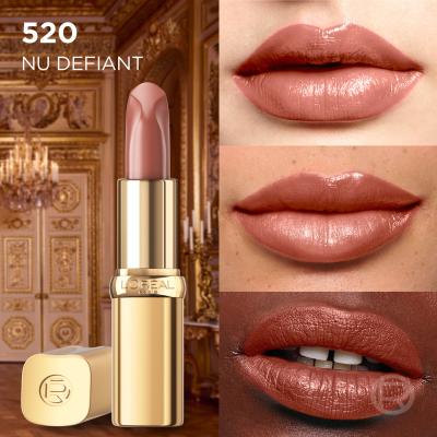 L&#039;Oréal Paris Color Riche Free the Nudes Šminka za ženske 4,7 g Odtenek 520 Nu Defiant
