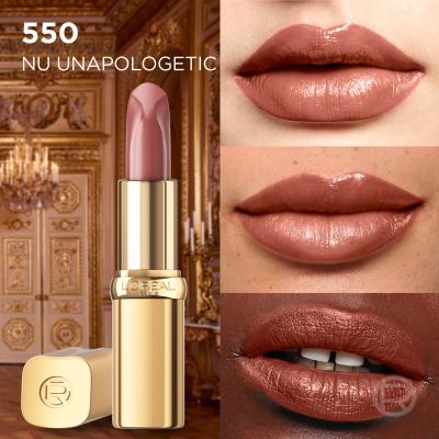 L&#039;Oréal Paris Color Riche Free the Nudes Šminka za ženske 4,7 g Odtenek 550 Nu Unapologetic
