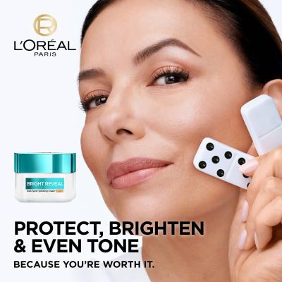 L&#039;Oréal Paris Bright Reveal Dark Spot Hydrating Cream SPF50 Dnevna krema za obraz 50 ml