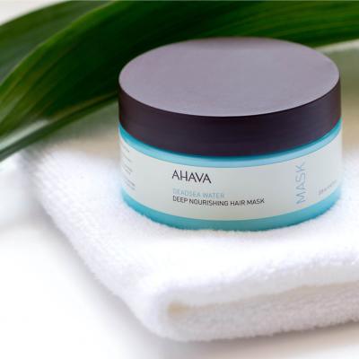 AHAVA Deadsea Water Deep Nourishing Hair Mask Maska za lase za ženske 220 ml