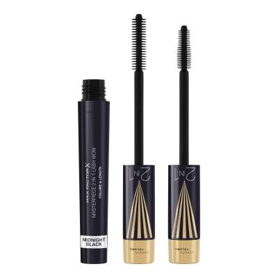 Max Factor Masterpiece 2 In 1 Lash Wow Maskara za ženske 7 ml Odtenek Midnight Black