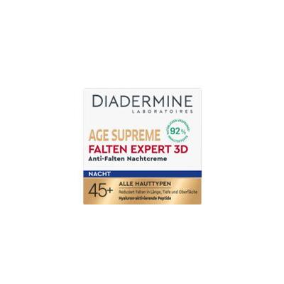 Diadermine Age Supreme Wrinkle Expert 3D Night Cream Nočna krema za obraz za ženske 50 ml