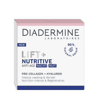 Diadermine Lift+ Nutri-Lifting Anti-Age Night Cream Nočna krema za obraz za ženske 50 ml