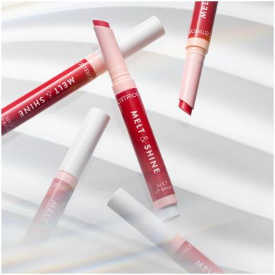 Catrice Melt &amp; Shine Juicy Lip Balm Balzam za ustnice za ženske 1,3 g Odtenek 040 Everyday Is Sun-day