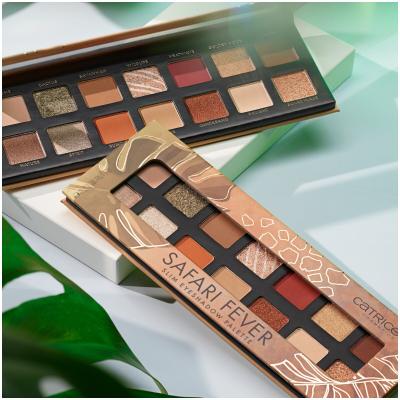 Catrice Safari Fever Slim Eyeshadow Palette Senčilo za oči za ženske 10,6 g Odtenek 010 Wild Life