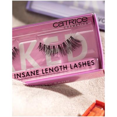 Catrice Faked Insane Length Lashes Umetne trepalnice za ženske 1 kos Odtenek Black