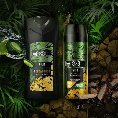 Axe Wild Mojito &amp; Cedarwood Gel za prhanje za moške 400 ml