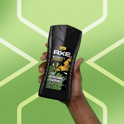 Axe Wild Mojito &amp; Cedarwood Gel za prhanje za moške 400 ml