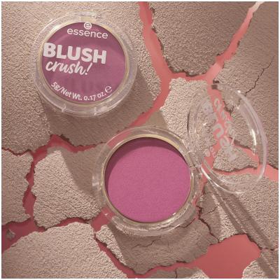 Essence Blush Crush! Rdečilo za obraz za ženske 5 g Odtenek 60 Lovely Lilac