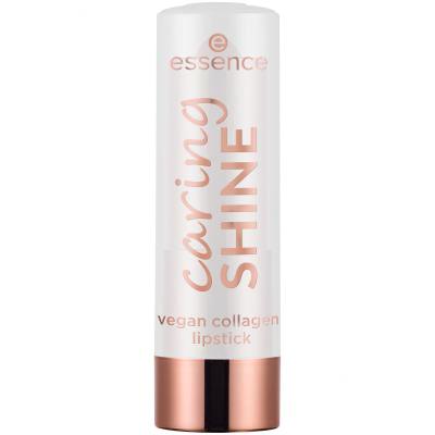 Essence Caring Shine Vegan Collagen Lipstick Šminka za ženske 3,5 g Odtenek 207 My Passion