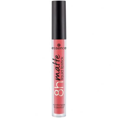 Essence 8h Matte Liquid Lipstick Šminka za ženske 2,5 ml Odtenek 09 Fiery Red