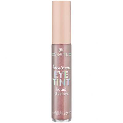 Essence Luminous Eye Tint Liquid Shadow Senčilo za oči za ženske 6 ml Odtenek 04 Glazed Candy Cloud