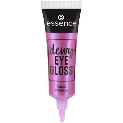 Essence Dewy Eye Gloss Senčilo za oči za ženske 8 ml Odtenek 02 Galaxy Gleam