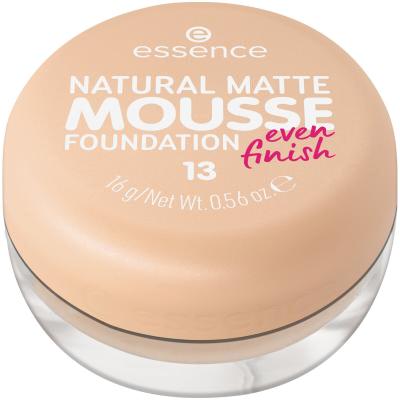 Essence Natural Matte Mousse Puder za ženske 16 g Odtenek 13