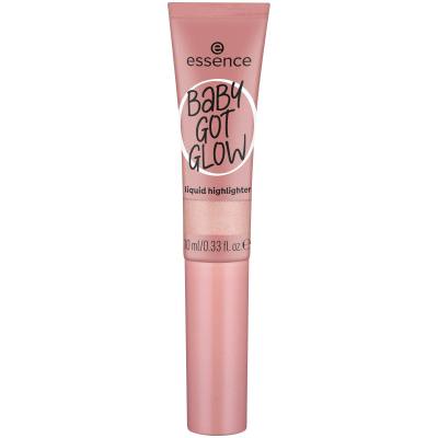 Essence Baby Got Glow Liquid Highlighter Osvetljevalec za ženske 10 ml Odtenek 20 Rose And Shine