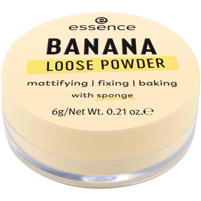 Essence Banana Loose Powder Puder v prahu za ženske 6 g