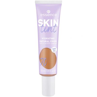 Essence Skin Tint Hydrating Natural Finish SPF30 Puder za ženske 30 ml Odtenek 70