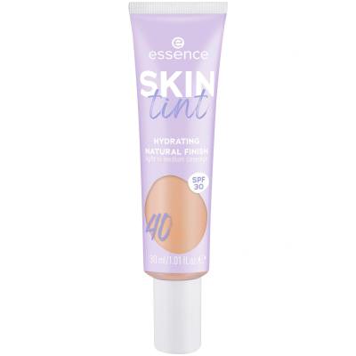 Essence Skin Tint Hydrating Natural Finish SPF30 Puder za ženske 30 ml Odtenek 40