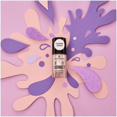 Essence Glazed Donut Transforming Top Coat Lak za nohte za ženske 8 ml